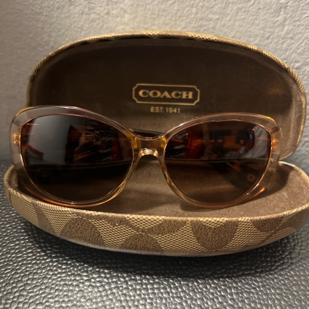 Coach Women's Brown Sunglasses